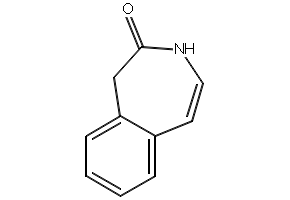 1H-BENZO[D]AZEPIN-2(3H)-ONE structure, CAS 19301-09-8
