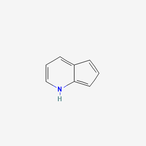 1H-CYCLOPENTA[B]PYRIDINE structure, CAS 270-88-2