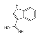 1H-INDOLE-3-CARBOXYLIC ACID AMIDE structure, CAS 1670-85-5