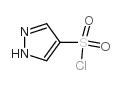 1H-PYRAZOLE-4-SULFONYL CHLORIDE structure, CAS 438630-64-9