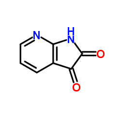 1H-PYRROLO[2,3-B]PYRIDINE-2,3-DIONE structure, CAS 5654-95-5