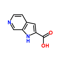 1H-PYRROLO[2,3-C]PYRIDINE-2-CARBOXYLIC ACID structure, CAS 24334-20-1