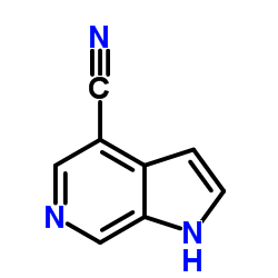 1H-PYRROLO[2,3-C]PYRIDINE-4-CARBONITRILE structure, CAS 1190319-59-5