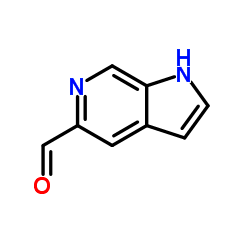 1H-PYRROLO[2,3-C]PYRIDINE-5-CARBALDEHYDE structure, CAS 130473-26-6