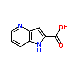 1H-PYRROLO[3,2-B]PYRIDINE-2-CARBOXYLIC ACID structure, CAS 17288-35-6