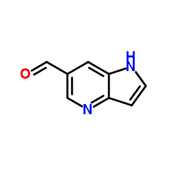 1H-PYRROLO[3,2-B]PYRIDINE-6-CARBALDEHYDE structure, CAS 1020056-33-0
