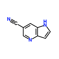 1H-PYRROLO[3,2-B]PYRIDINE-6-CARBONITRILE structure, CAS 944937-79-5