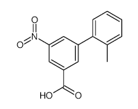 2'-METHYL-5-NITRO-[1,1'-BIPHENYL]-3-CARBOXYLIC ACID structure, CAS 1261952-79-7