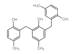 2,2'-((2-HYDROXY-5-METHYL-1,3-PHENYLENE)BIS(METHYLENE))BIS(4-METHYLPHENOL) structure, CAS 1620-68-4