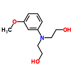 2,2'-((3-METHOXYPHENYL)AZANEDIYL)DIETHANOL structure, CAS 17126-75-9