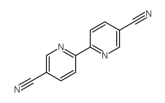 2,2'-BIPYRIDINE]-5,5'-DICARBONITRILE structure, CAS 1802-29-5