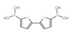 2,2'-BITHIOPHENE]-5,5'-DIYLDIBORONIC ACID structure, CAS 189358-30-3
