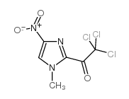 2,2,2-TRICHLORO-1-(1-METHYL-4-NITRO-1H-IMIDAZOL-2-YL)ETHANONE structure, CAS 120095-64-9