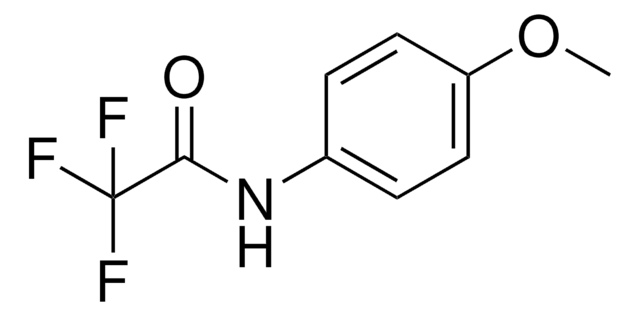 2,2,2-TRIFLUORO-N-(4-METHOXYPHENYL)ACETAMIDE structure, CAS 332-34-3