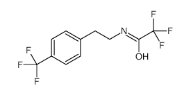 2,2,2-TRIFLUORO-N-[2-(4-TRIFLUOROMETHYLPHENYL)ETHYL]ACETAMIDE structure, CAS 199678-28-9