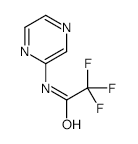 2,2,2-TRIFLUORO-N-2-PYRAZINYLACETAMIDE structure, CAS 129476-64-8