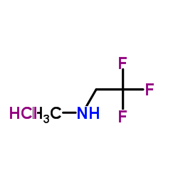 2,2,2-TRIFLUORO-N-METHYLETHANAMINE HYDROCHLORIDE structure, CAS 2730-52-1