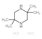 2,2,5,5-TETRAMETHYLPIPERAZINE DIHYDROCHLORIDE structure, CAS 858851-27-1