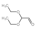 2,2-DIETHOXYACETALDEHYDE structure, CAS 5344-23-0