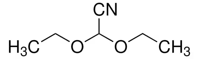 2,2-DIETHOXYACETONITRILE structure, CAS 6136-93-2
