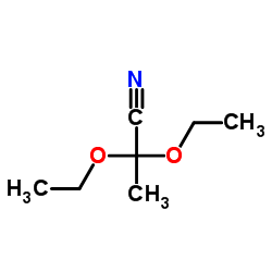 2,2-DIETHOXYPROPANENITRILE structure, CAS 56011-12-2