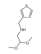 2,2-DIMETHOXY-N-(THIOPHEN-3-YLMETHYL)ETHANAMINE structure, CAS 58754-97-5