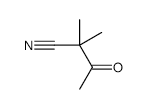 2,2-DIMETHYL-3-OXOBUTANENITRILE structure, CAS 37719-02-1