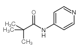 2,2-DIMETHYL-N-PYRIDIN-4-YL-PROPIONAMIDE structure, CAS 70298-89-4