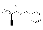 2,2-DIMETHYLBUT-3-YNOIC ACID BENZYL ESTER structure, CAS 204588-77-2