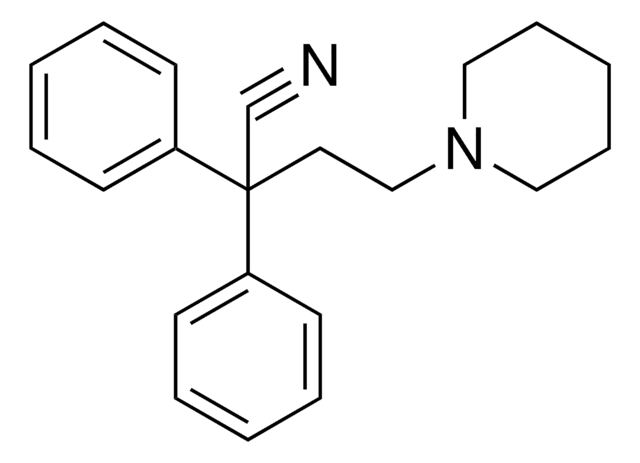 2,2-DIPHENYL-4-(PIPERIDIN-1-YL)BUTANAMIDE HYDROCHLORIDE structure, CAS 14007-53-5