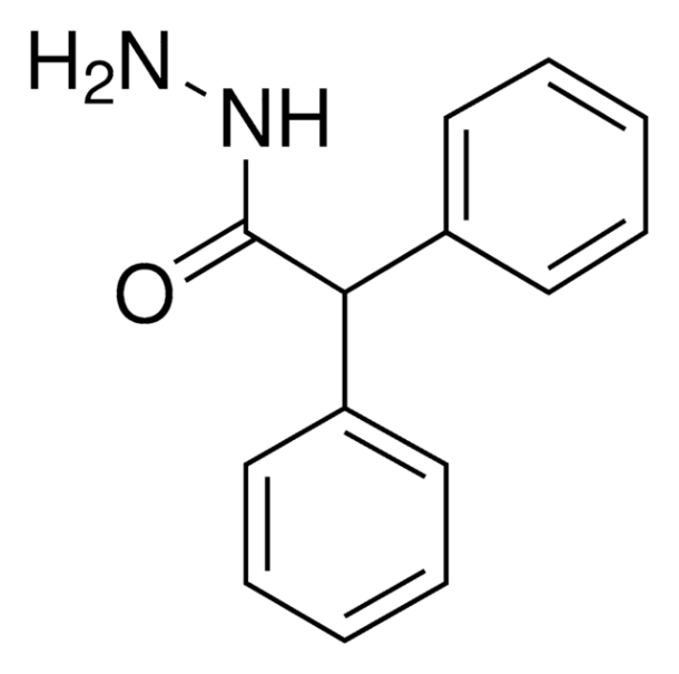 2,2-DIPHENYLACETOHYDRAZIDE structure, CAS 6636-02-8