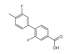 2,3'-DIFLUORO-4'-METHYL-[1,1'-BIPHENYL]-4-CARBOXYLIC ACID structure, CAS 1261893-04-2