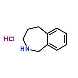 2,3,4,5-TETRAHYDRO-1H-2-BENZAZEPINE HYDROCHLORIDE structure, CAS 17724-36-6