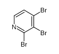 2,3,4-TRIBROMOPYRIDINE structure, CAS 2402-91-7