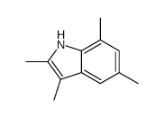 2,3,5,7-TETRAMETHYL-1H-INDOLE structure, CAS 91639-45-1