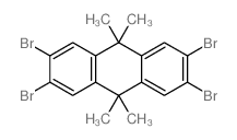2,3,6,7-TETRABROMO-9,9,10,10-TETRAMETHYL-9,10-DIHYDROANTHRACENE structure, CAS 1001080-74-5