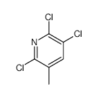 2,3,6-TRICHLORO-5-METHYLPYRIDINE structure, CAS 58584-95-5