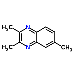 2,3,6-TRIMETHYLQUINOXALINE structure, CAS 17635-21-1