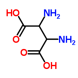 2,3-DIAMINOSUCCINIC ACID structure, CAS 921-52-8