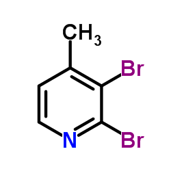 2,3-DIBROMO-4-METHYLPYRIDINE structure, CAS 871483-22-6
