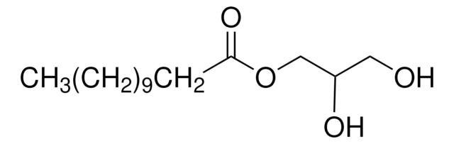 2,3-DIHYDROXYPROPYL DODECANOATE structure, CAS 142-18-7