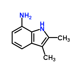 2,3-DIMETHYL-1H-INDOL-7-AMINE structure, CAS 101832-73-9