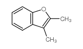 2,3-DIMETHYLBENZOFURAN structure, CAS 3782-00-1