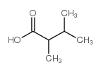 2,3-DIMETHYLBUTANOIC ACID structure, CAS 14287-61-7