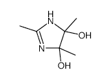 2,4,5-TRIMETHYL-4,5-DIHYDRO-1H-IMIDAZOLE-4,5-DIOL structure, CAS 740025-56-3