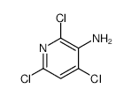 2,4,6-TRICHLOROPYRIDIN-3-AMINE structure, CAS 91872-08-1