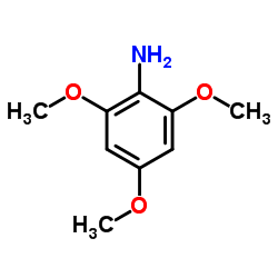 2,4,6-TRIMETHOXYANILINE structure, CAS 14227-17-9
