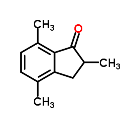 2,4,7-TRIMETHYL-2,3-DIHYDRO-1H-INDEN-1-ONE structure, CAS 89044-50-8