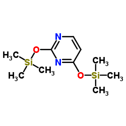 2,4-BIS((TRIMETHYLSILYL)OXY)PYRIMIDINE structure, CAS 10457-14-4