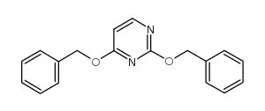 2,4-BIS(BENZYLOXY)PYRIMIDINE structure, CAS 7306-79-8